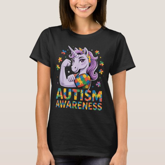 Autism awareness  T-Shirt (Vorderseite)