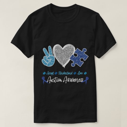 Autism Awareness T-Shirt (Design vorne)
