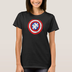 Autism Awareness Vintage Autism Women Men Girls B T-Shirt