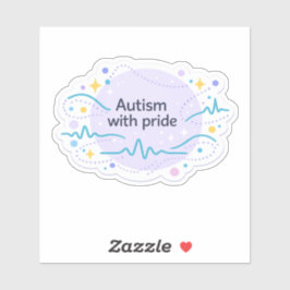 Autism Awareness | With Pride Vinyl Sticker 