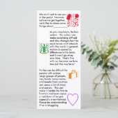 Autism Birthday Boy Flat Card (Stehend Vorderseite)