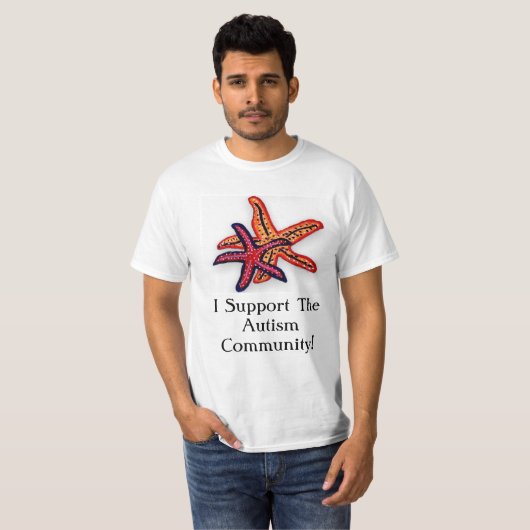 Autism Community Support T Shirt (Vorne ganz)