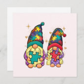 Autism Couple Gnome (Vorne/Hinten)