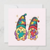Autism Couple Gnome (Vorderseite)