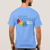 Autism Daddy Shirt (Rückseite)