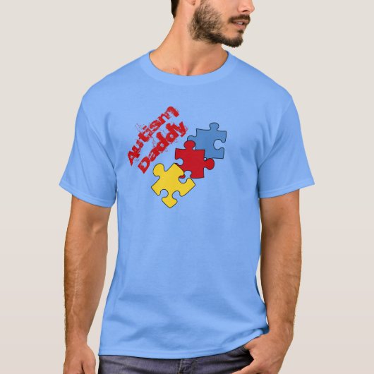 Autism Daddy Shirt (Vorderseite)
