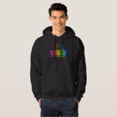 Autism dance different beat autistic effect music  hoodie (Vorne ganz)