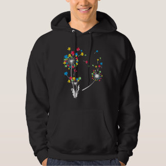 Autism-Dandelion Puzzle Pieces Autism Awareness G Hoodie