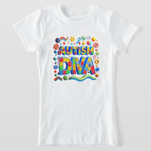 Autism Diva Shirt (Ablage )