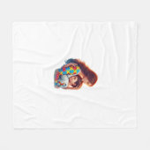 Autism Fleecedecke (Vorderseite (Horizontal))
