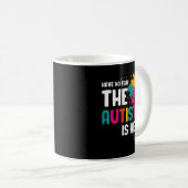Autism Gifts For Adults Syndrom Autist Asd Autisti Kaffeetasse (VorderseiteRechts)