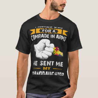 Autism GrandDaughter Autismus Bewusstsein Männer F T-Shirt