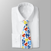 Autism Heart Neck Tie Krawatte (Gebunden)