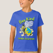Autism Honey Bee T-Shirt (Vorderseite)
