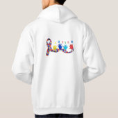 Autism Hoodie (Rückseite)