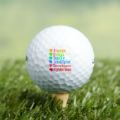 AUTISM Immer einzigartig, absolut intelligent Golfball (Insitu T-Shirt)
