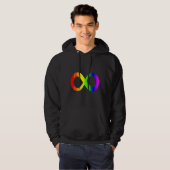 Autism Infinity Symbol Hoodie (Vorne ganz)