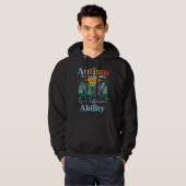 Autism is not a Disability its a Different Ability Hoodie (Vorne ganz)
