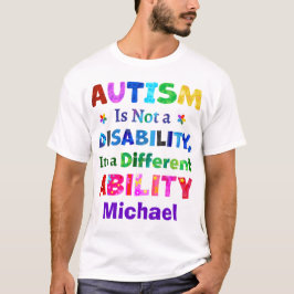 AUTISM ist keine Behinderung T-Shirt