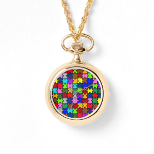 Autism Jigsaw Armbanduhr