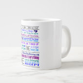 Autism Jumbo Tasse (Vorderseite Rechts)