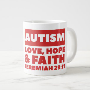 Autism Jumbo Tasse