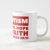 Autism Jumbo Tasse (Rechts)