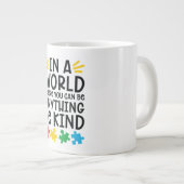 Autism Jumbo Tasse (Vorderseite Rechts)