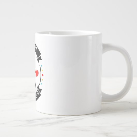 Autism Jumbo Tasse (Rechts)