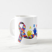 Autism Kaffeetasse (Vorderseite Links)