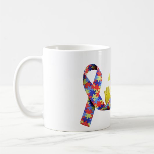 Autism Kaffeetasse (Links)
