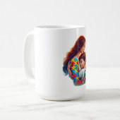 Autism Kaffeetasse (Vorderseite Links)