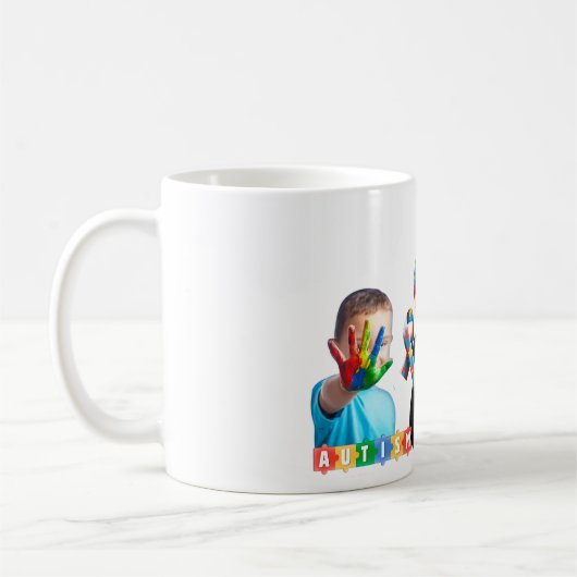 Autism Kaffeetasse (Links)