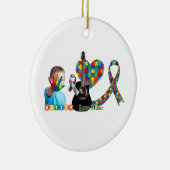 Autism Keramik Ornament (Rechts)