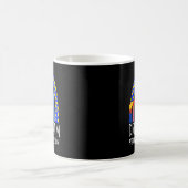 Autism Lehrer Traumteam Bildung Rainbo Kaffeetasse (Mittel)
