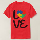 Autism LIEBE Classic TShirt (Design vorne)