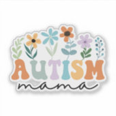 Autism Mama Aufkleber (Vorderseite)