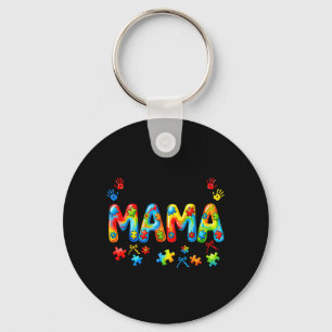Autism Mama Autism Mutter Autism Bewusstsein Unter Schlüsselanhänger