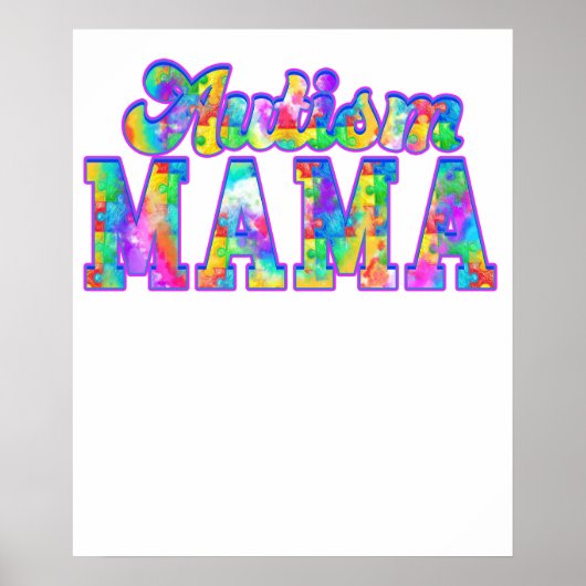 autism mama.png poster (Vorne)