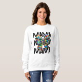 Autism Mama Ribbon Sweatshirt (Vorne ganz)