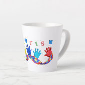 Autism Milchtasse (Rechte Ecke)