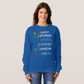 Autism Mom Autism Awareness Autistic Boys Girls Sweatshirt (Vorne ganz)
