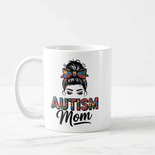 Autism Mom Kaffeetasse (Links)