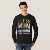 Autism Mom Puzzle Autism Awareness Puzzle Piece T-Shirt (Vorne ganz)
