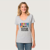Autism Mom T-Shirt (Vorderseite Vollansicht)