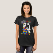 Autism-Mutter Unzerbrechlich   Autismus-Bewusstsei T-Shirt (Vorne ganz)
