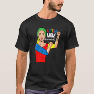 Autism-Mutter Unzerbrechliches Bewusstseins-Puzzle T-Shirt