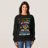 Autism Nama Autism Awareness Love Heart Puzzle Pie Sweatshirt (Vorne ganz)