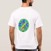 Autism: One size does not fit all awareness shirt (Rückseite)