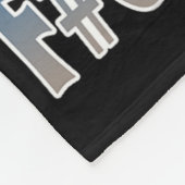 Autism Powered F#ck Machine Funny Cat Meme Autisti Fleecedecke (Ecke)